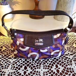 FIRM ~ Coach Satin Monogram Signature Bag